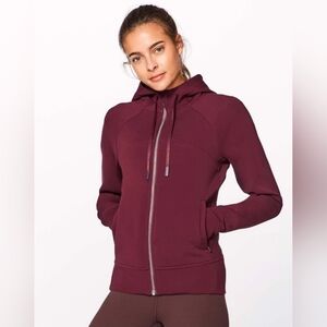 Lululemon Tech Lux Jacket Garnet Maroon Women’s Size 10. NWOT!